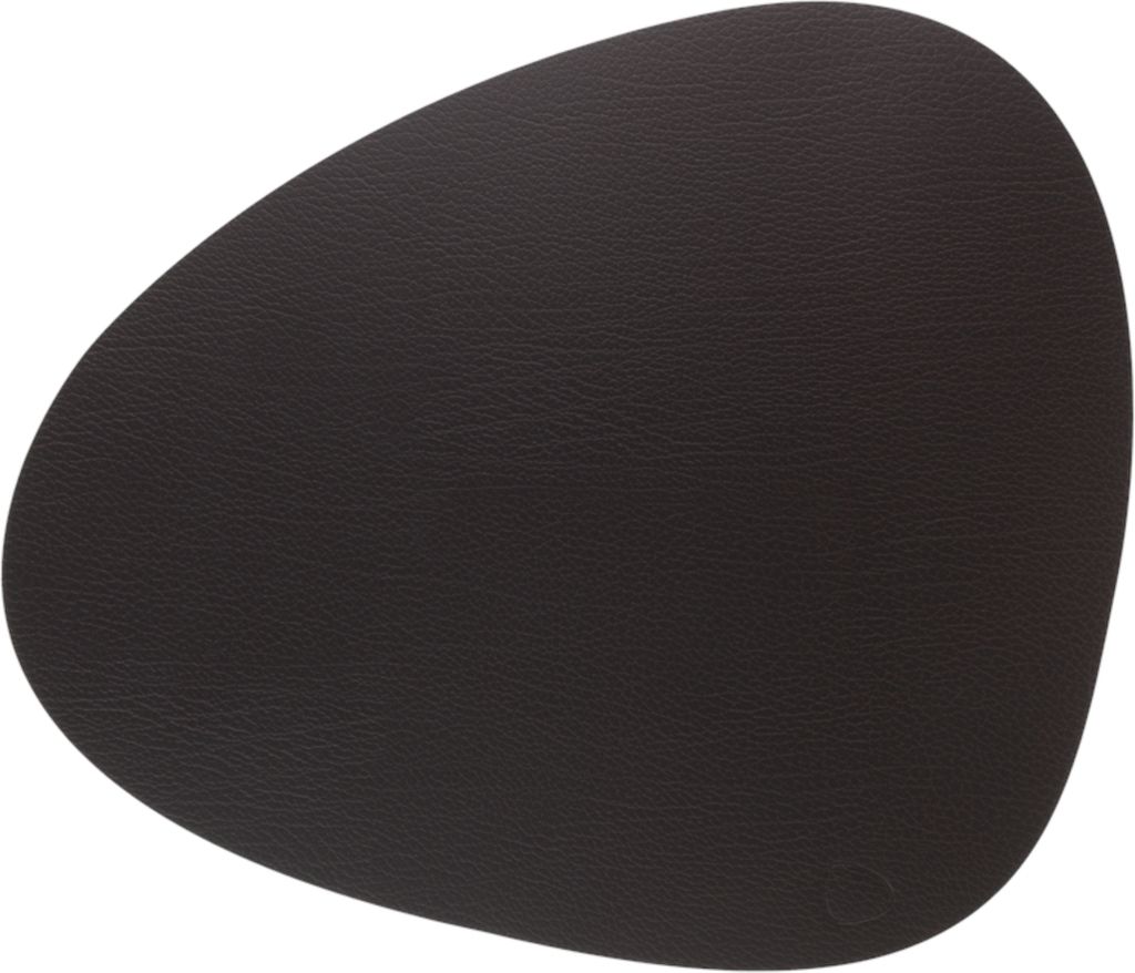 LIND DNA BULL Tischset Curve L brown 37 x 44 cm