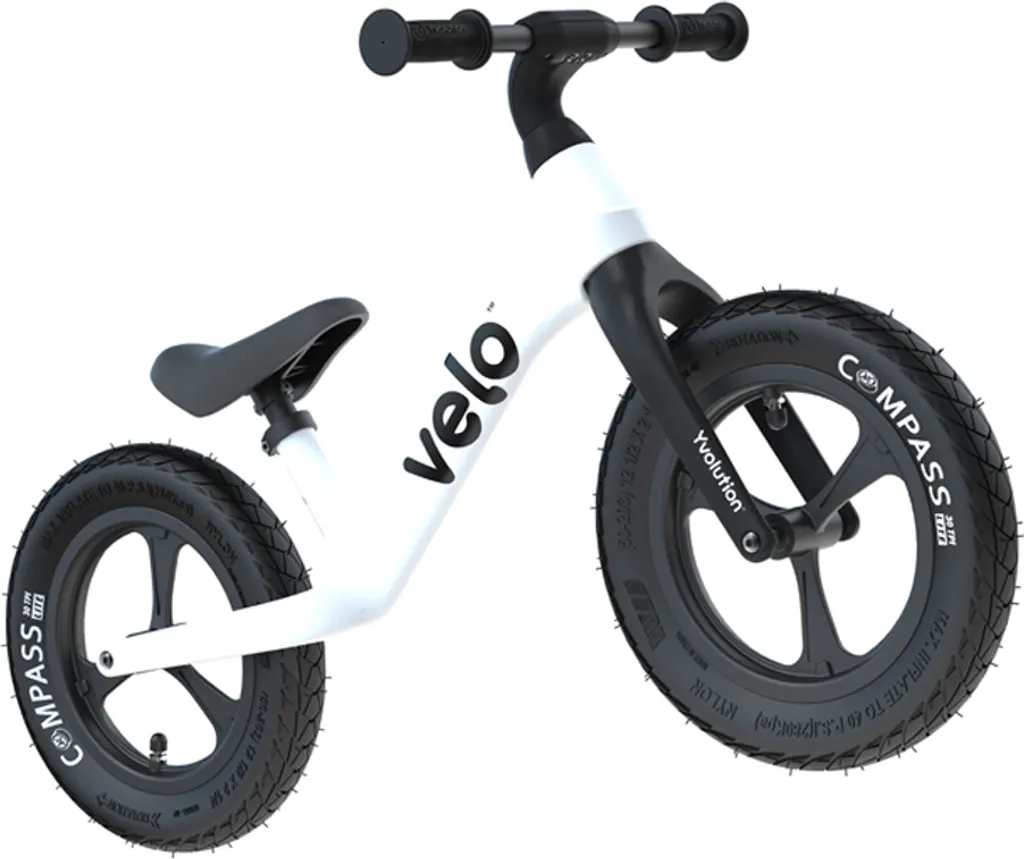 Roue Blanche Yvolution Pro pour Trottinette Enfant - Supporte 30kg - 2