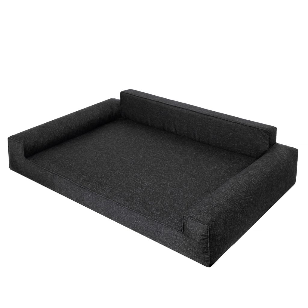 Hundebett „Glamour New“ - 116x78 cm - elegant, wasserabweisend & waschbar | Hundebett, Haustiermatratze, Katzenbett, Hundekissen | PillowPrim