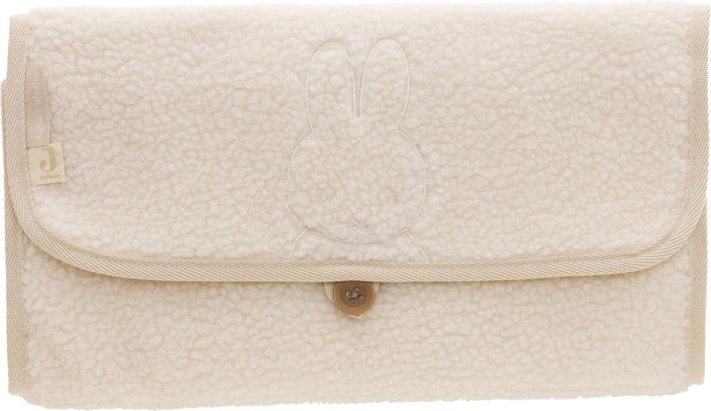 Jollein Miffy Wickelunterlage - Teddy - Oatmeal | Wickelunterlage