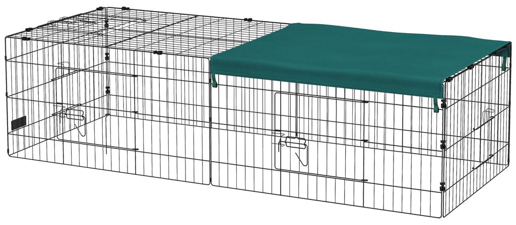 PawHut kooi voor kleine huisdieren, omheining voor Productafbeelding 