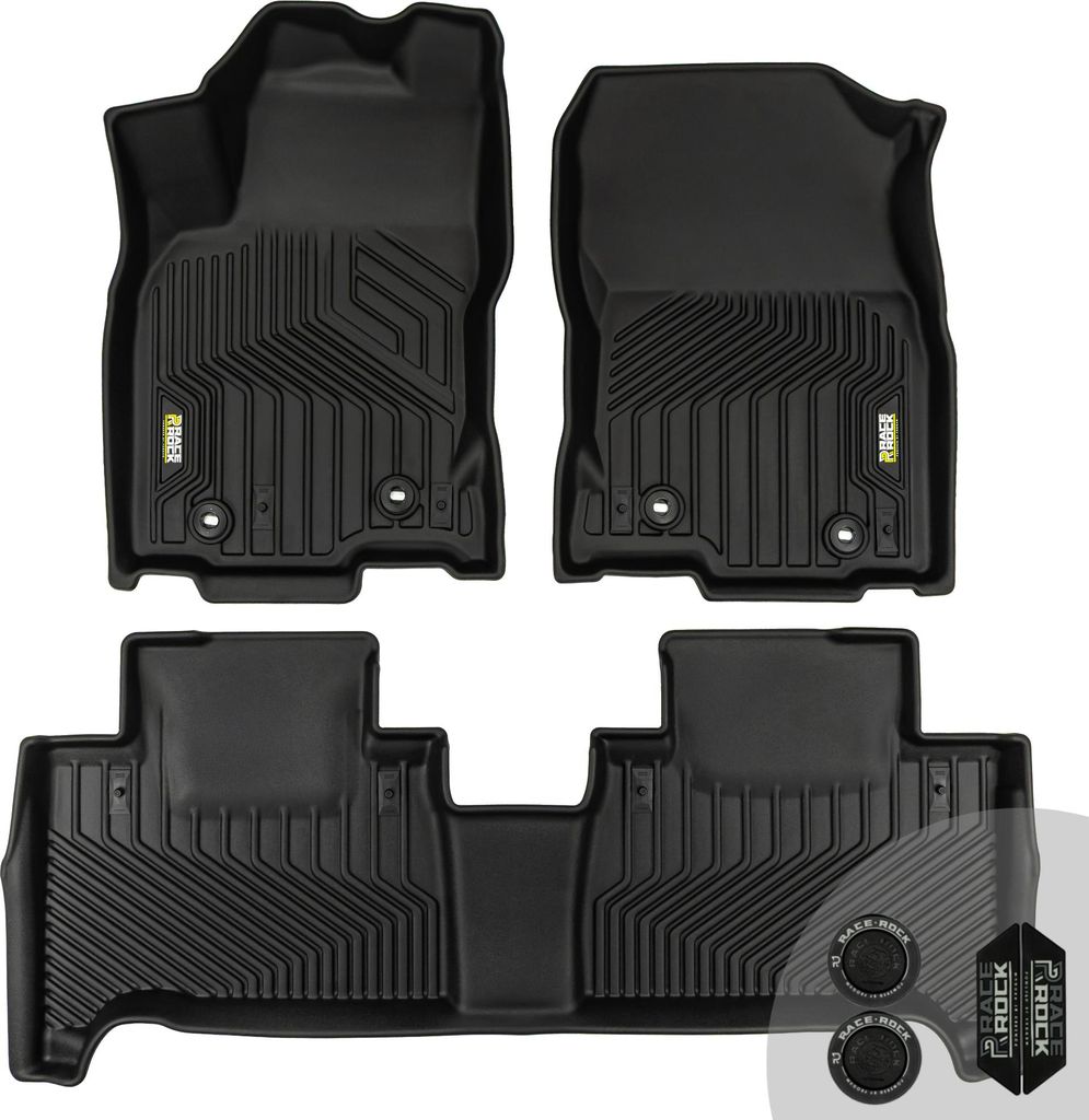 FROGUM Race Rock Autofussmatten 2in1 TPE + Velours für Lexus NX I 2014-2021