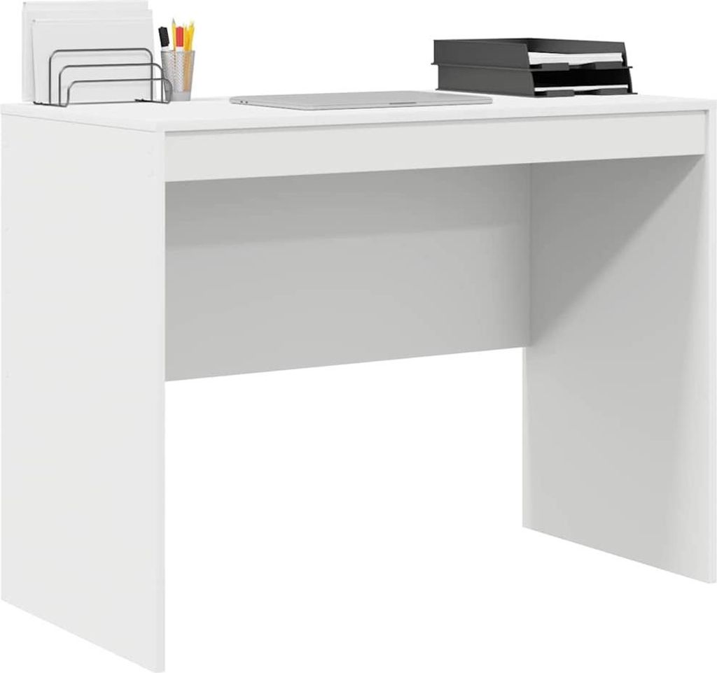 "Winterschlussverkauf "Schreibtisch/Büro-Möbel - CLORIS - Computertisch moderner - Weiß 100 x 50 x 76 cm - DEMöbel2933944