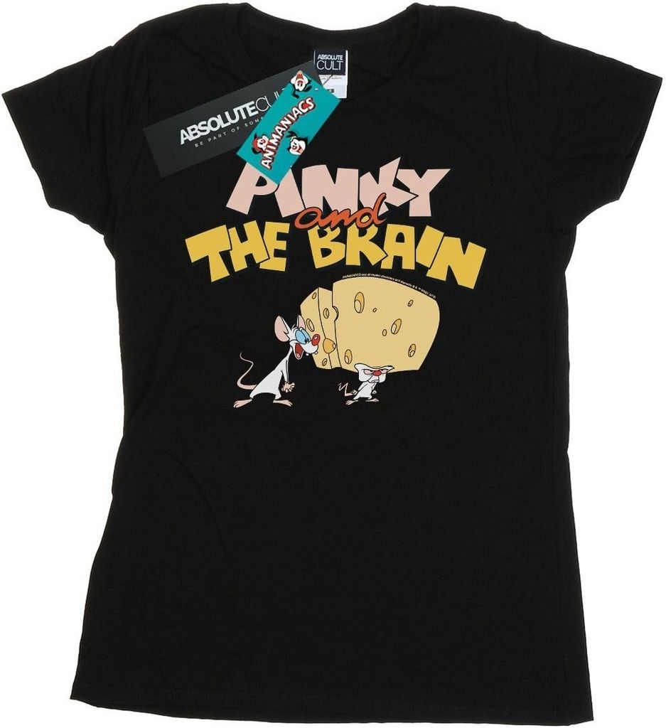 Animaniacs - T-Shirt für Damen BI7358 (XXL) (Schwarz)