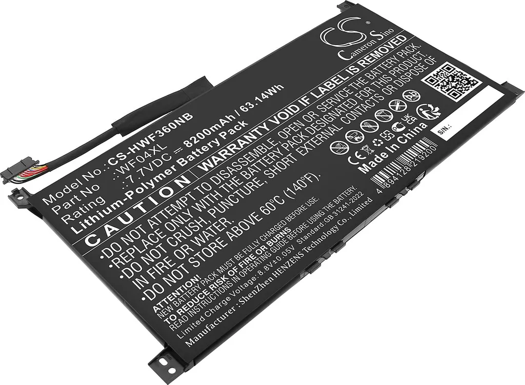 Batteria TECHTEK per HP ENVY X360 13-BF0000CI | Ricambio Alta Qualità