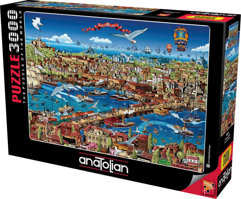 Puzzle Anatolian Istanbul 1895 de 3000 pièces - Modèle haute précision
