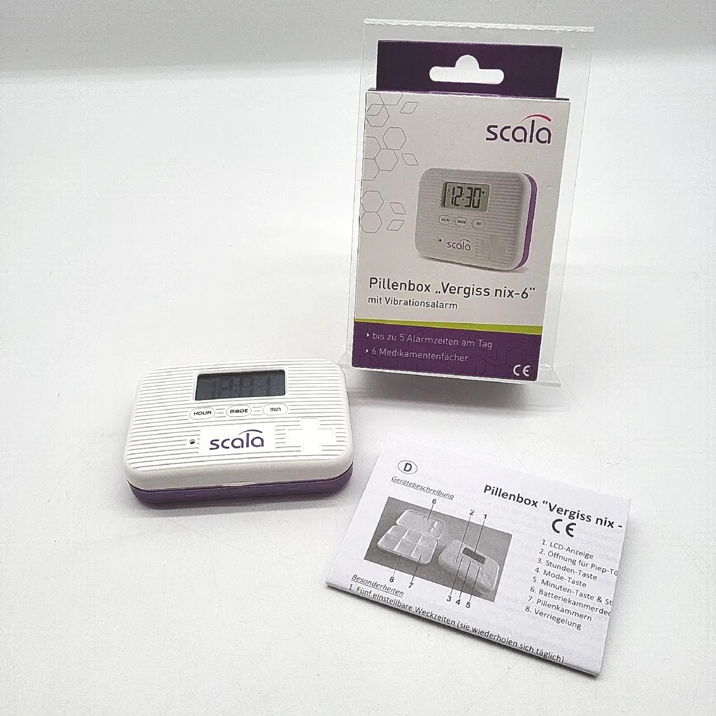 Distributeur de médicaments DL 6 programmable avec 6 compartiments - 2