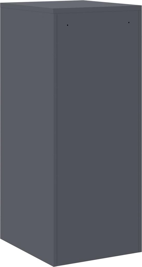 Aktenschrank Anthrazit 44 x 50 x 106,5 cm Kaltgewalzter Produktbild 