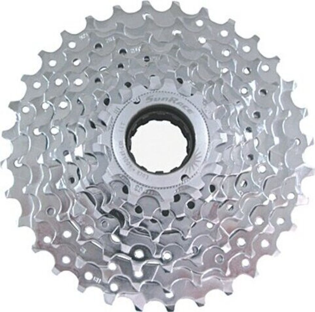 Sunrace E-bike Mfex9 Kassette Silber 9s / 11-32t Silber 9s Produktbild