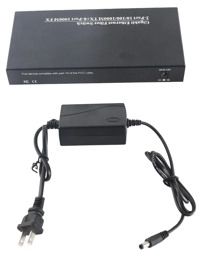 Supprimer les Latences Réseau avec ce Switch Gigabit Ethernet vers Fibre