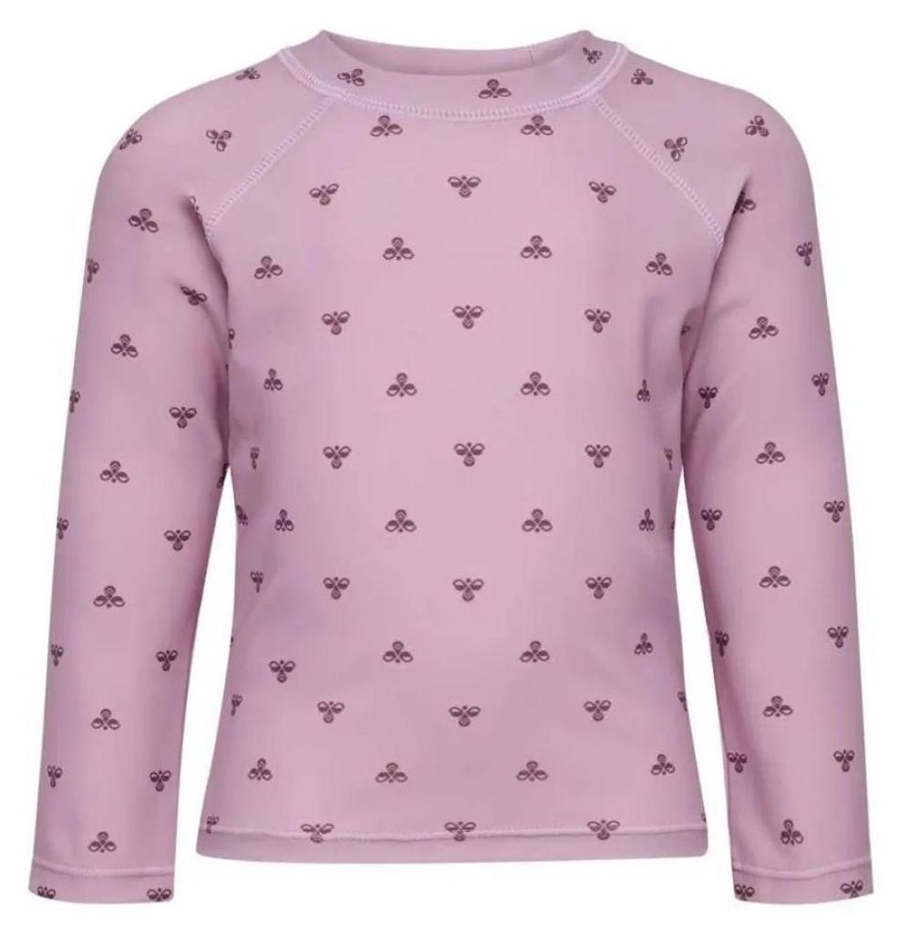 Hummel Mini Bee Aop Langarm-rash Guard Rosa 86 cm Kinder Rosa 86 cm