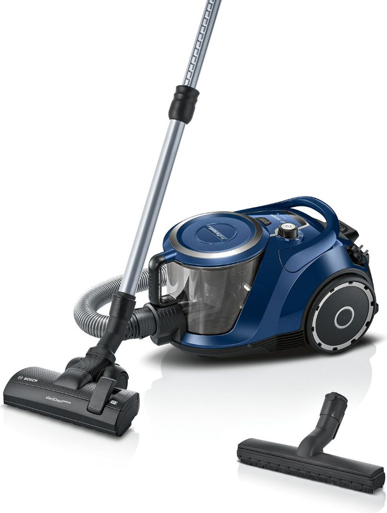 Bosch BGC41X36 - Bodenstaubsauger - schwarz/blau Produktbild 