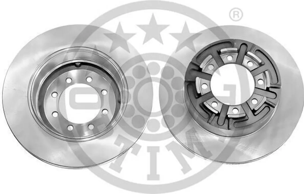 Paire de Disques de Frein Arrière pour IVECO Daily VI Fourgon BS-4200C