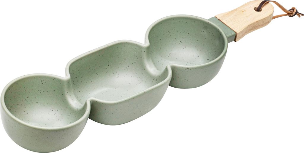 ladelle ELEMENTS Servier-Stick salbeigrün 3tlg