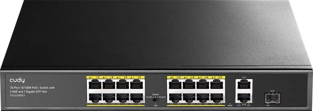 Switch PoE Cudy FS1018PS1 : Finissez-en avec les Câbles Alimentation