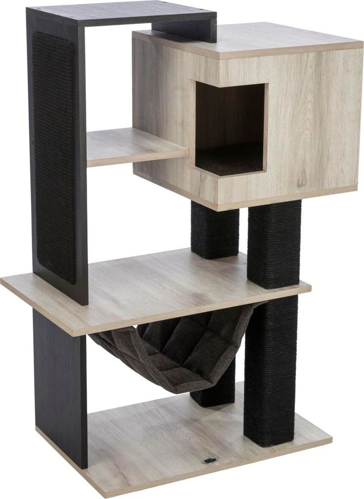 TRIXIE Kratzbaum CityStyle - grau/schwarz - 98 cm