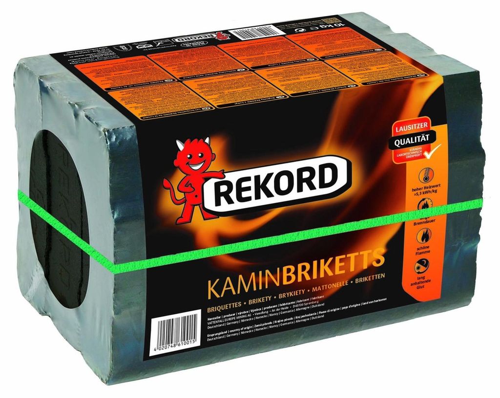 Briquettes de lignite, 10 kg Image du produit 