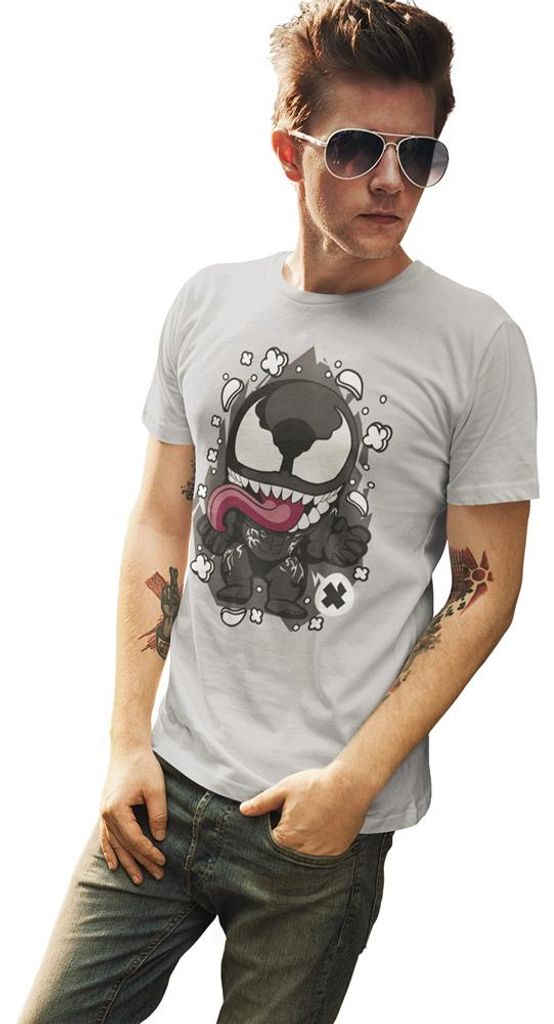 D&B Uni Polo PC00117 Venom Grau-Größe 4XL