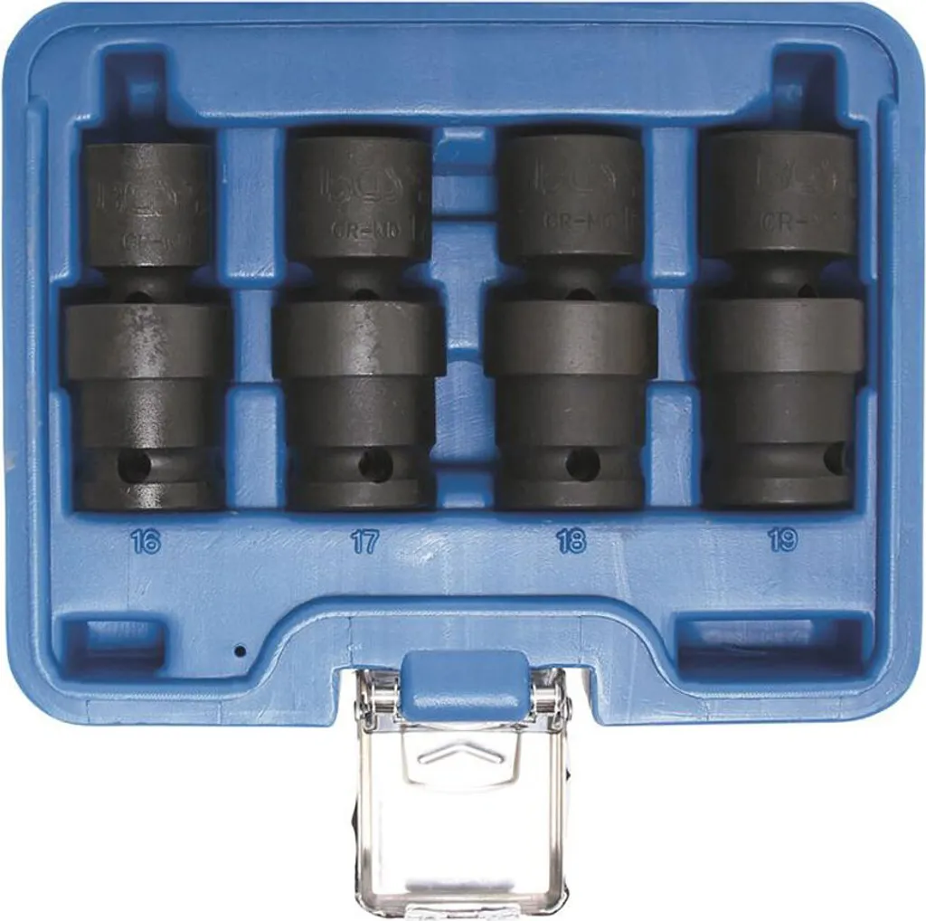 Set 4 Bussole Impact Snodate BGS 5200 1/2 Cr-Mo per Meccanica Pesante - 7