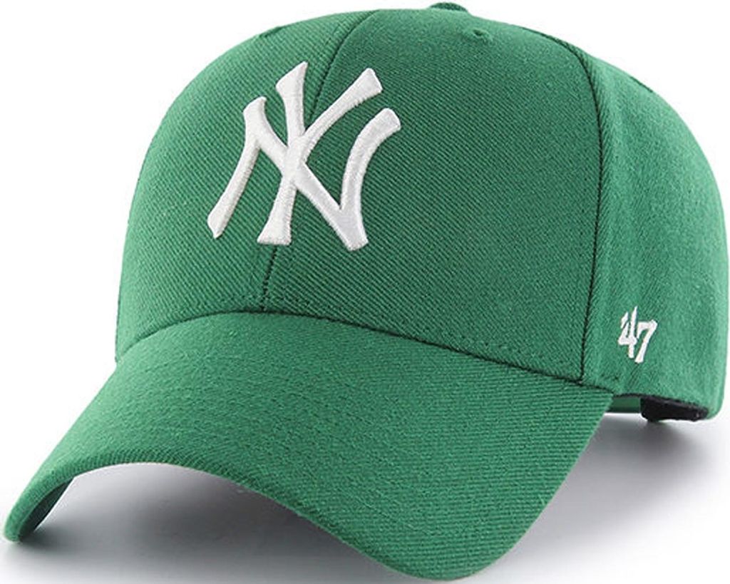 Forty Seven 47 Brand MVP New York Yankees Curved Visor Snapback Cap Dark Green MLB Limited Edition