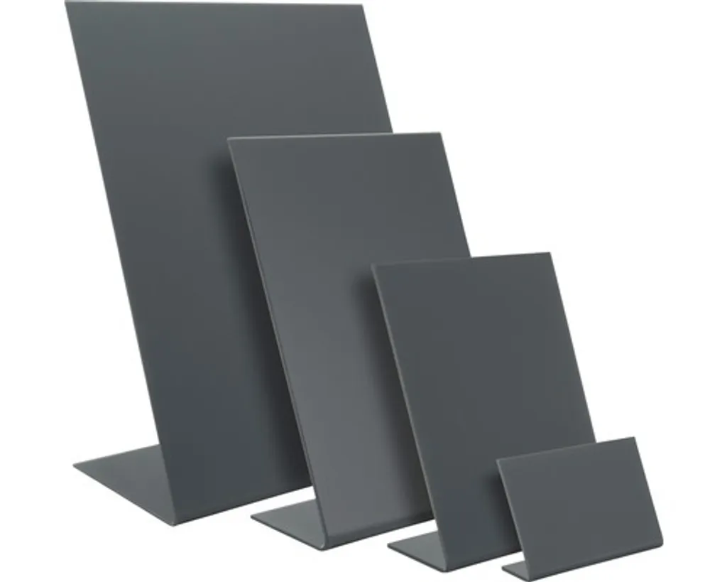 Présentoir pour menu et tarifs A5 Securit L-BOARDS - Idéal restauration - 8