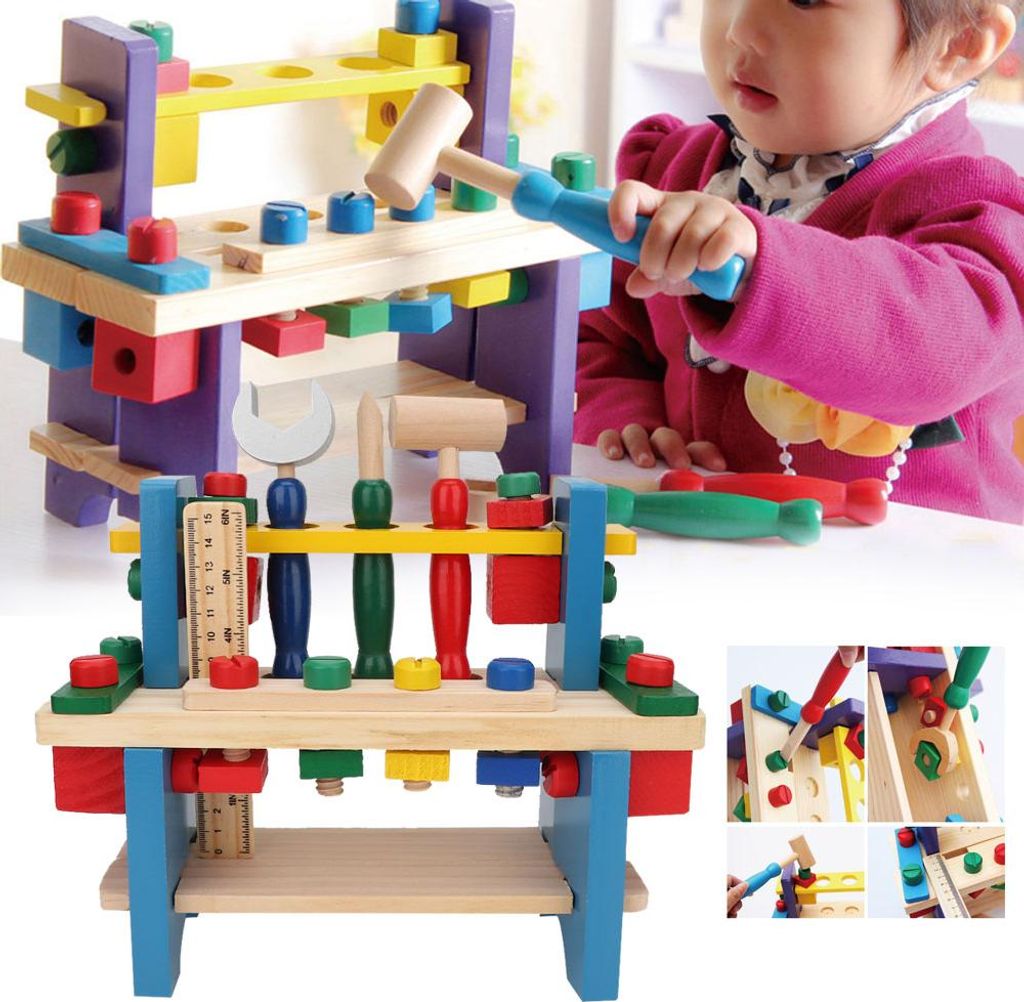 Baby DIY Kind Reparatur Werkzeuge Schraubendreher Werkzeug Tisch Frühe Pädagogische Montieren Spielzeug