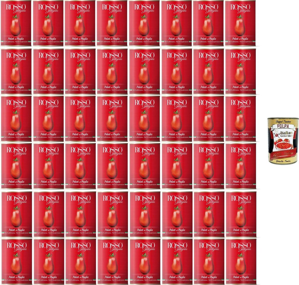 Rosso Gargano Pomodoro pelato di Puglia Geschälte Tomaten Produktbild 