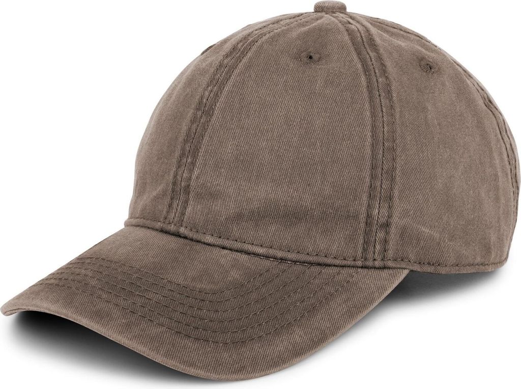 styleBREAKER Uni Baseball Cap Vintage Look verstellbar 6-Panel Cappy in Washed Optik mit gebogenem Schirm Baumwolle Retro Cap Damen und Herren