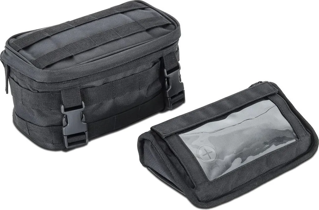 Sacoche guidon : solution GPS et rangement pour chopper/vélo custom