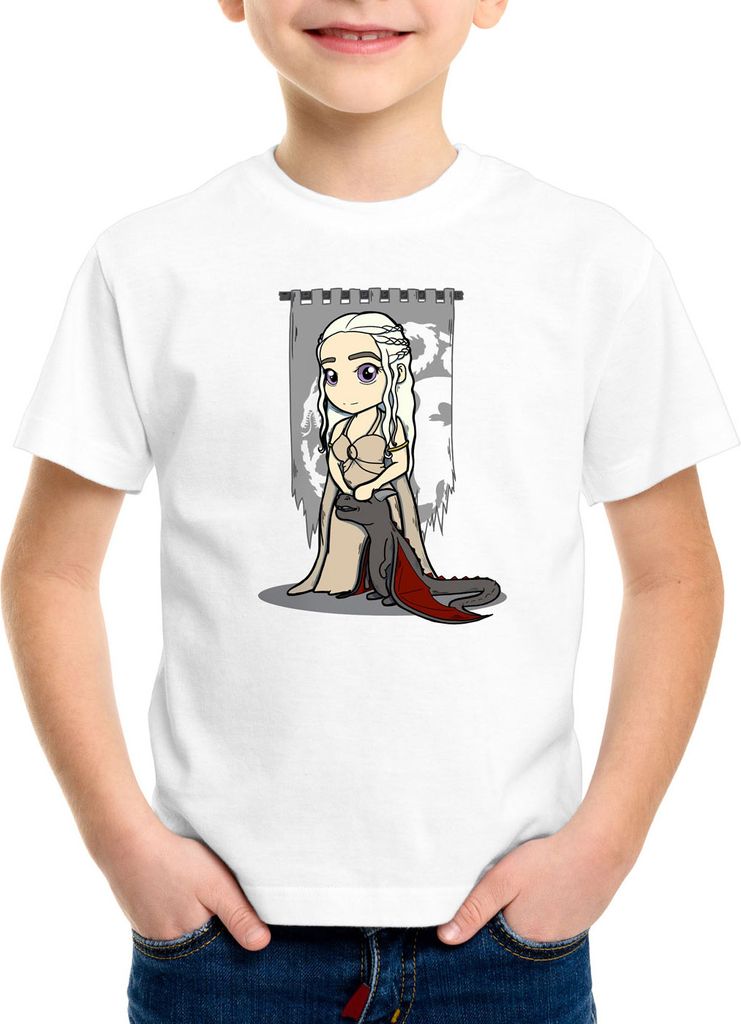 style3 Mutter der Drachen T-Shirt Kinder chibi