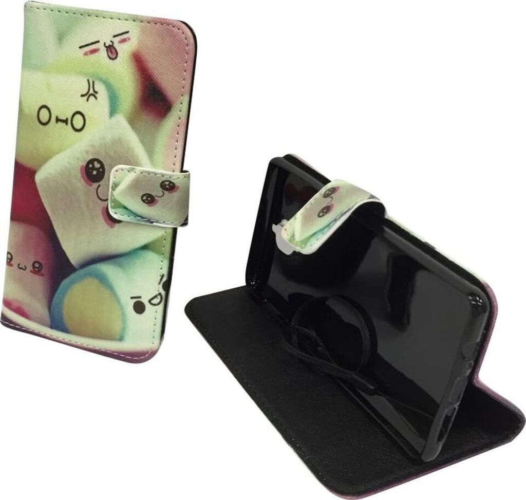 Handyhülle Tasche für Handy OnePlus 3 / Three Schriftzug Marshmallows