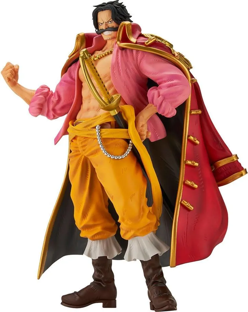 Figurine One Piece Gol D Roger 21 cm stable sans Décoloration PVC