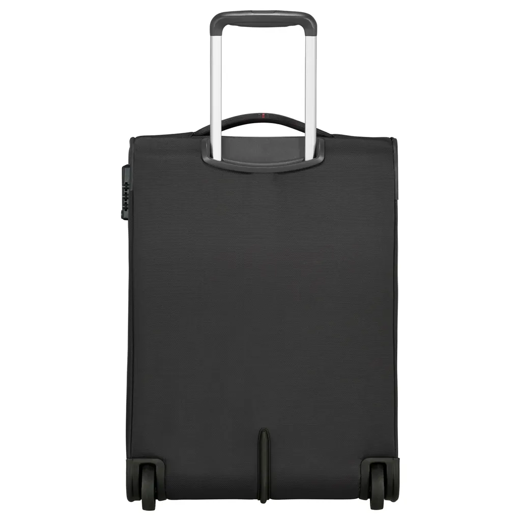 Valise Cabine Souple Crosstrack Upright 55cm TSA Anthracite et Rouge