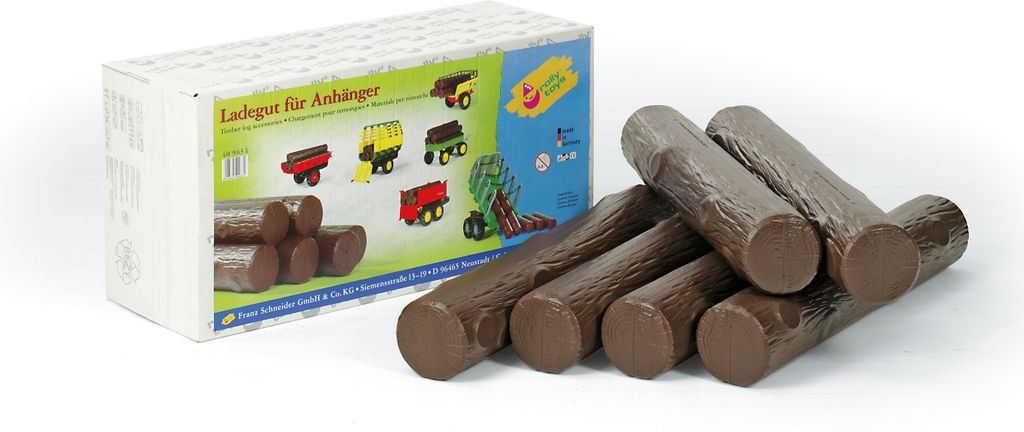 Plastikowe kłody drewna, 6 szt Zdjęcie produktu 