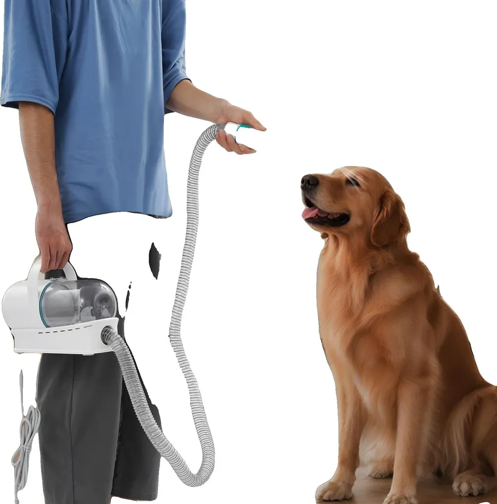 Fini les poils avec ce kit de toilettage aspirateur 13000Pa puissant
