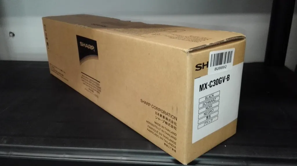 Maintenance Imprimante Sharp : Développeur MXC30GVB Noir pour Bureaux - 3