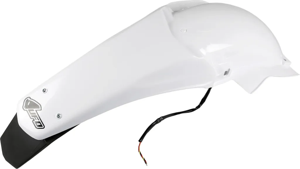 UFO Plast Aile Arrière YA03891-046 Blanche pour Yamaha YZ 125 et 250