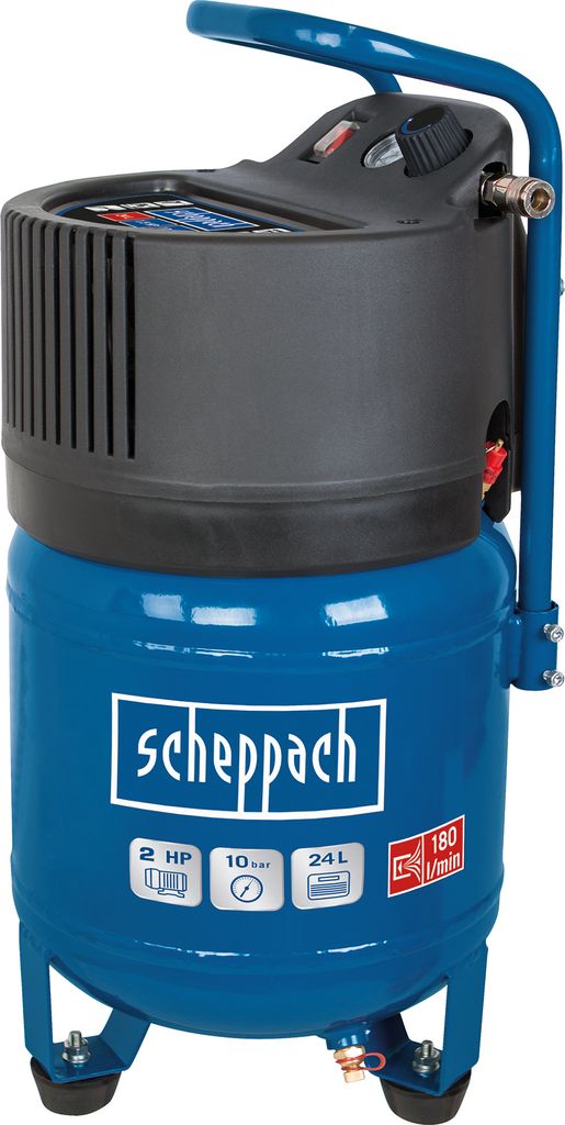 Scheppach HC 24 V -  Kompresor vertikální bezolejový Obrázek produktu 