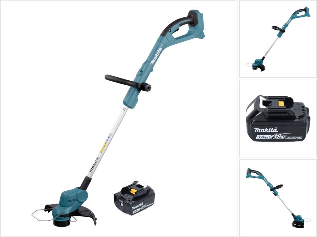 Makita DUR 193 F1 Akku Rasentrimmer 18 V 260 mm + 1x Akku 3,0 Ah - ohne Ladegerät