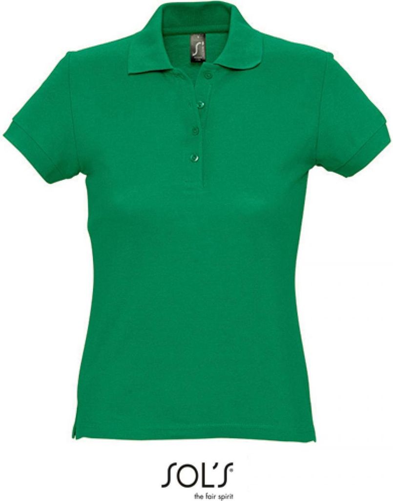 SOLs 11338 | Damen Poloshirt Passion - Farbe: Kelly Green - Größe: M