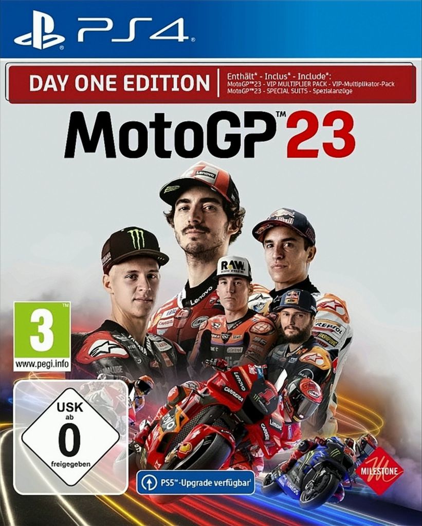 MotoGP 23 Day One Edition, Sony PS4 Produktbild 