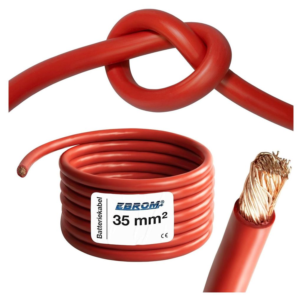 EBROM Batteriekabel hochflexibel Hi-Flex (Hi Flex) 35mm2 Produktbild 