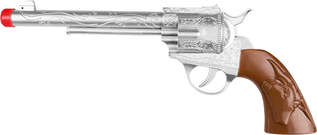 Cowboy Revolver mit Sound 30 cm Immagine del prodotto 
