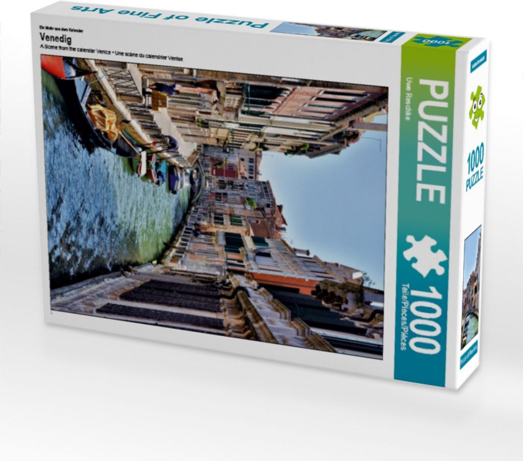 Calvendo Ein Motiv aus dem Kalender Venedig 1000 Teile Puzzle hoch 480x640mm, Reschke Uwe; 7394140