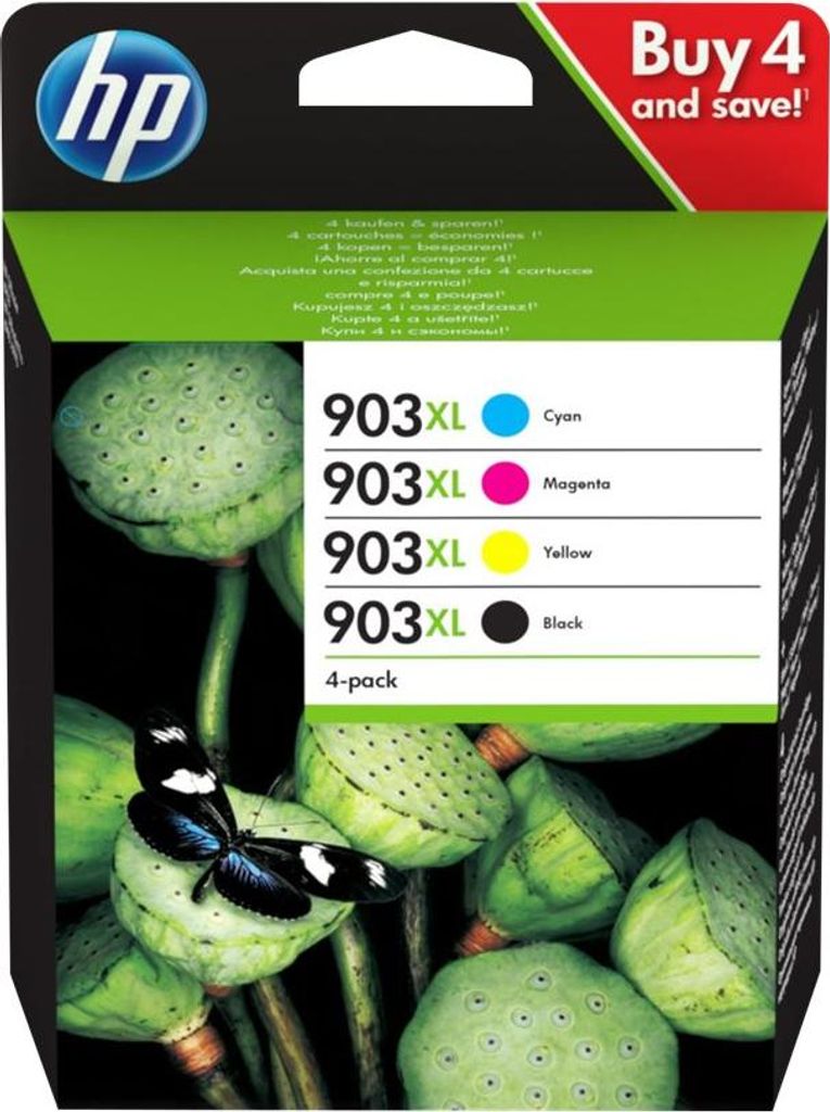 Cartucce Originali HP 903XL (3HZ51AE) Set di 4 cartucce Immagine del prodotto 