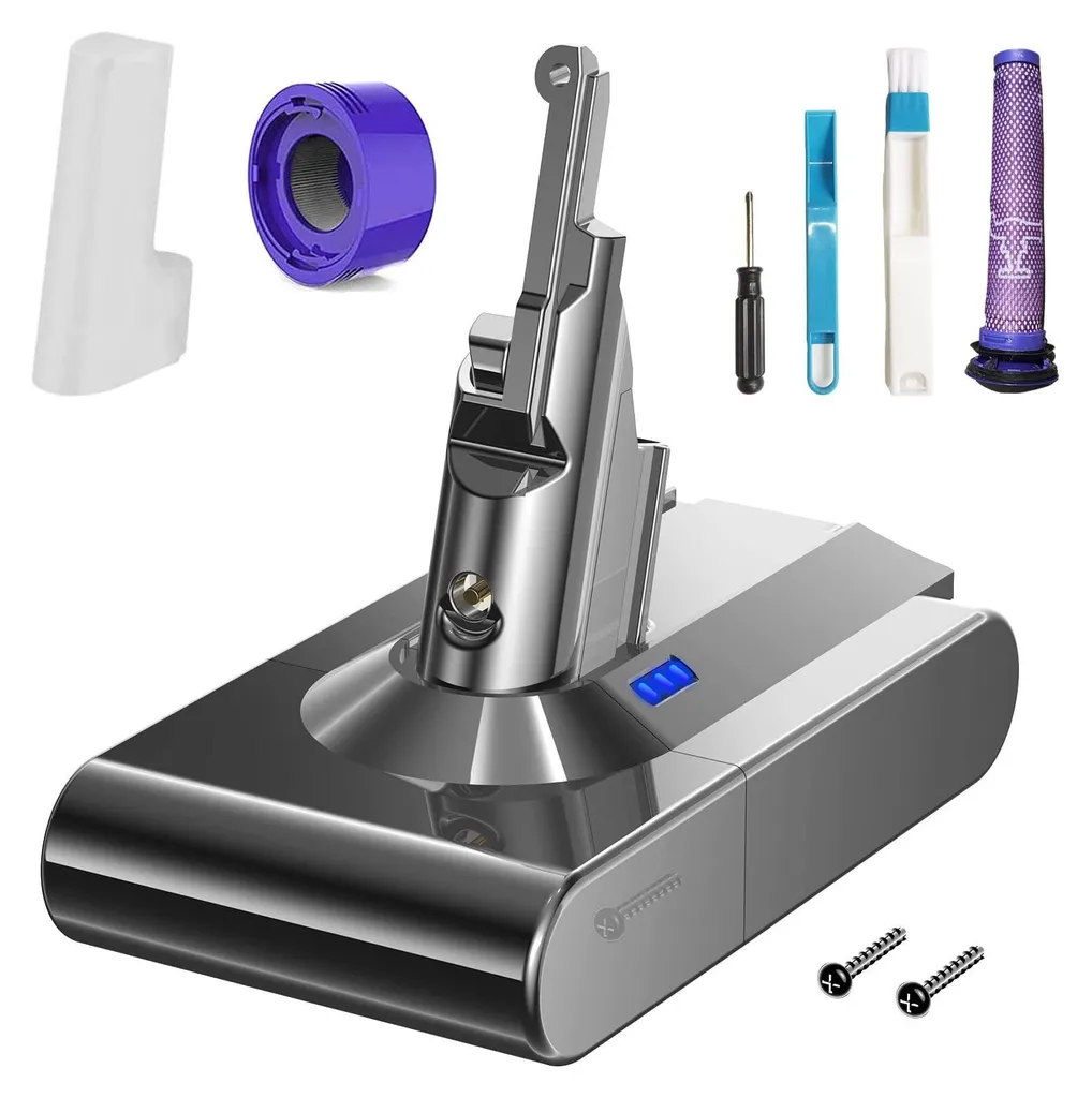 Batterie Dyson V8 SV10 5000mAh - Remplacement Haute Autonomie Animal