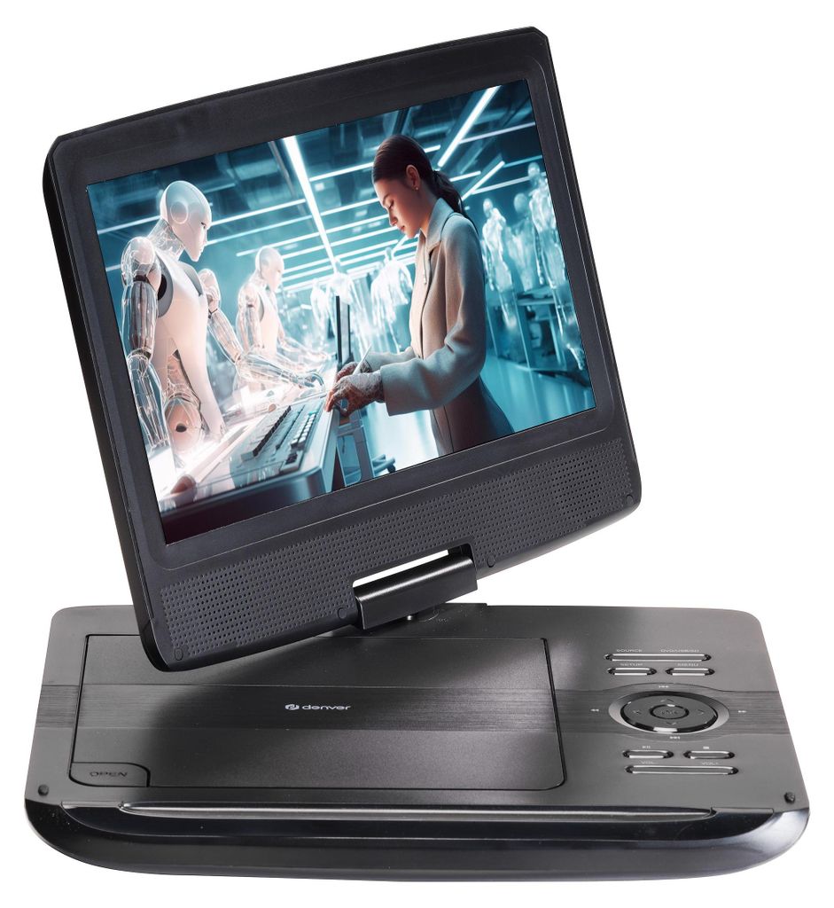 Denver MT-1097 Tragbarer DVD-Player mit 10 Zoll Bildschirm Produktbild 