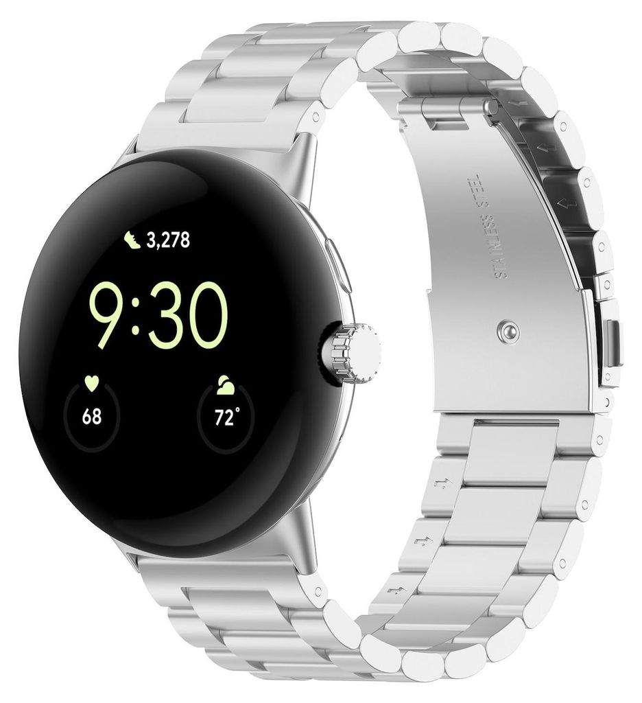 Cinturino per smartwatch in acciaio inossidabile per Google Immagine del prodotto 