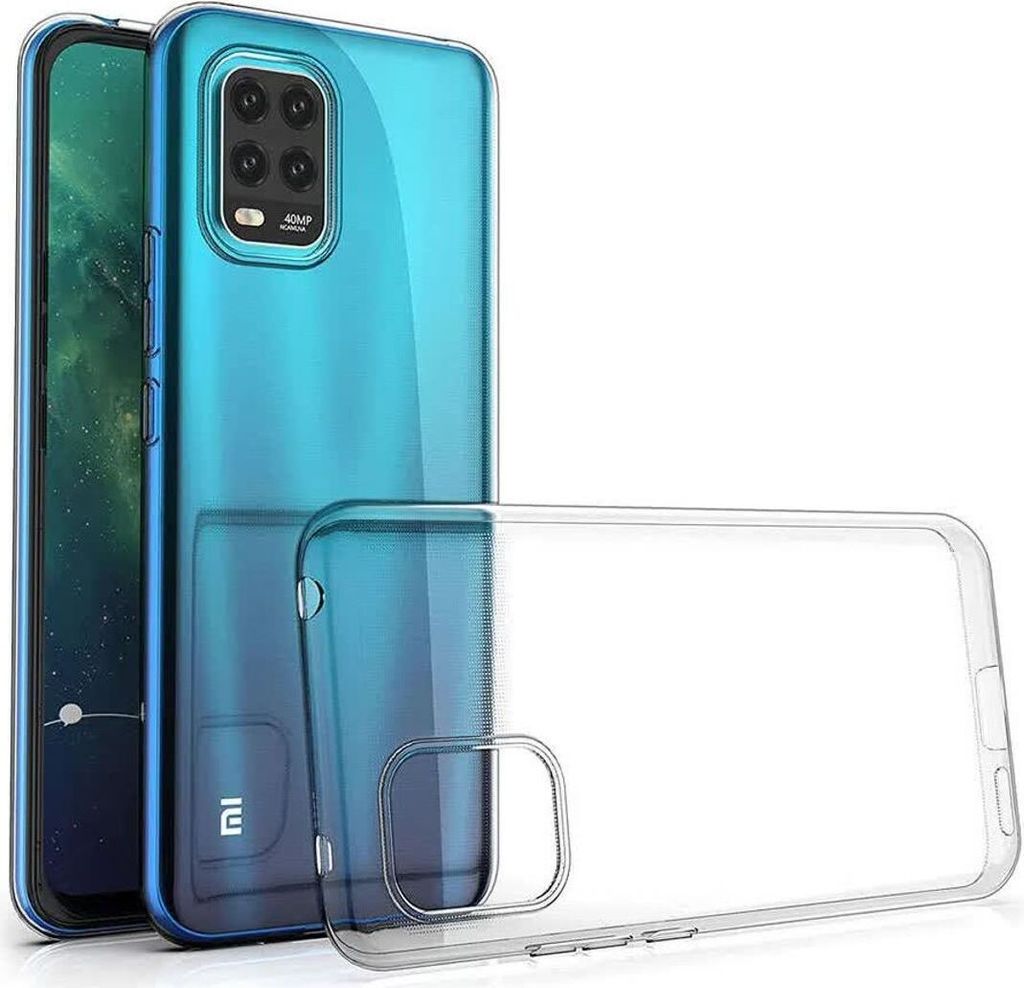 König Design Hülle kompatibel mit Xiaomi Mi 10T 5G / Mi 10T Pro 5G Kunststoff Soft Handyhülle - Handy Case Transparent