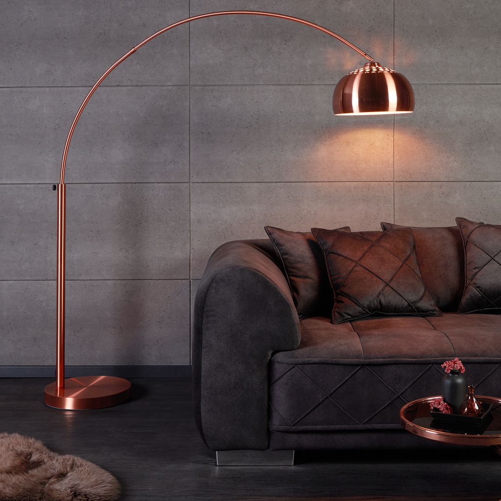 riess-ambiente Ausziehbare Bogenlampe LOUNGE DEAL 170-210cm Produktbild 